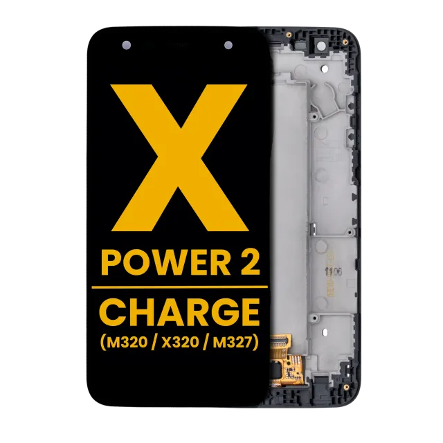 LCD displej s rámečkem pro LG X Power 2 / X Charge (M320 / X320 / M327) (repasovaný) (všechny barvy)