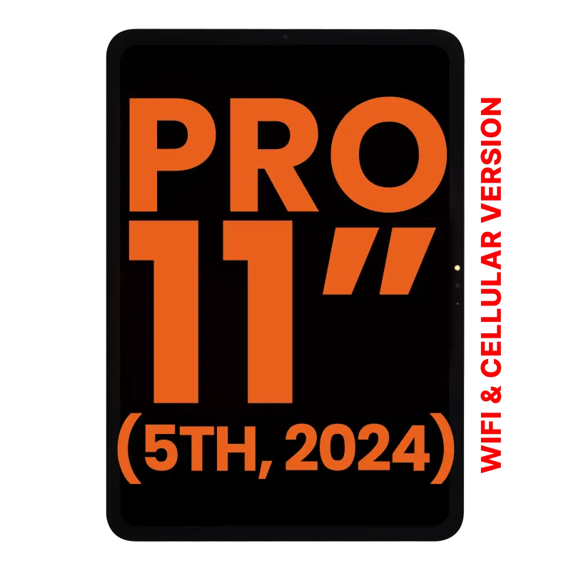 OLED displej s dotykovou vrstvou pro iPad Pro 11" 5. gen. (2024) (WFi & Cellular) (kosmetická vada, stav A) (černá)