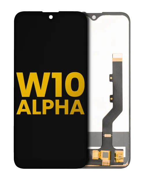 LCD displej bez rámečku pro LG W10 Alpha (repasovaný) (černá)