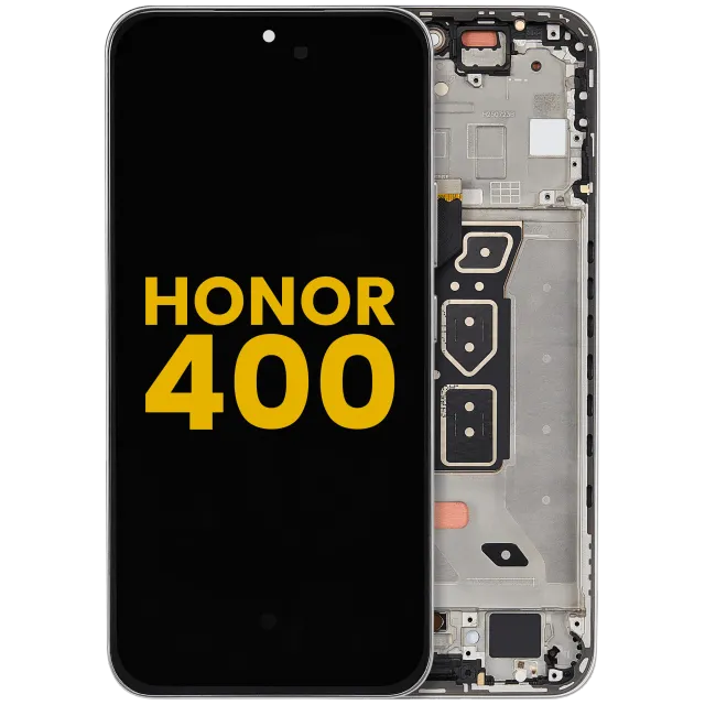 OLED displej s rámečkem pro Honor 400 (repasovaný) (Meteor Silver)