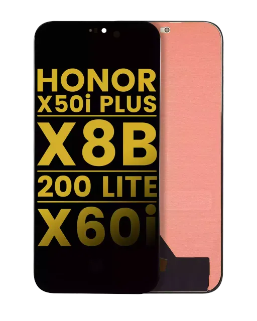 OLED displej bez rámečku pro Honor X50i Plus / X8B / X8C /200 lite / PIay 8T Pro / PIay 9T Pro / X60i (repasovaný) (všechny barvy)