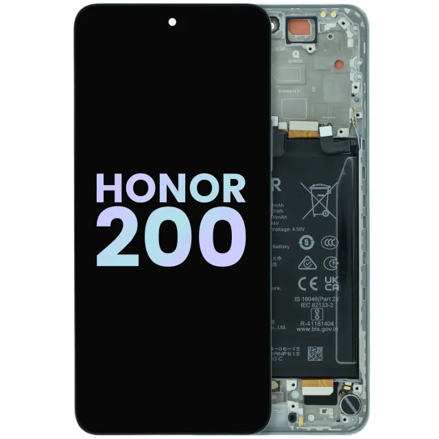 OLED displej s rámečkem pro Honor 200 (Service Pack) (Emerald Green)