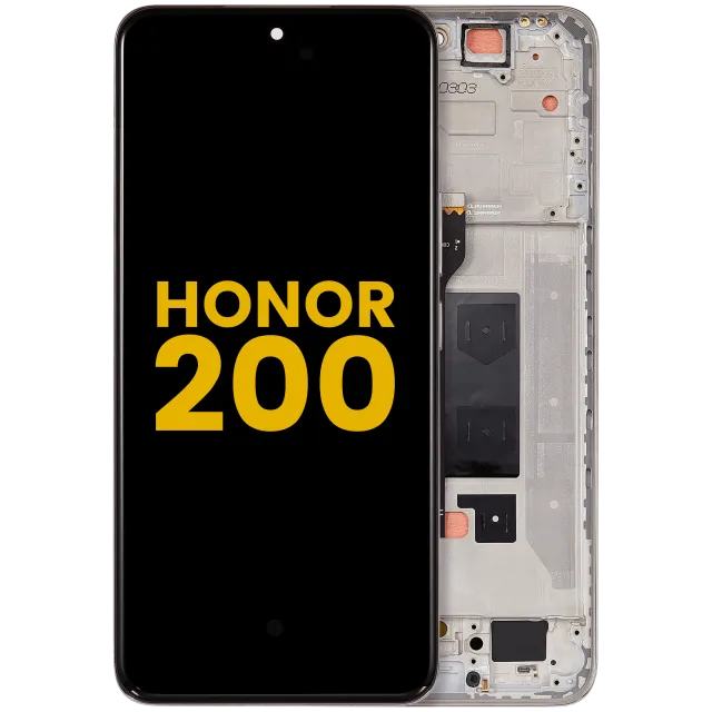 OLED displej s rámečkem pro Honor 200 (repasovaný) (Coral Pink)