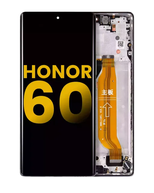 OLED displej s rámečkem pro Honor 60 (repasovaný) (černá)