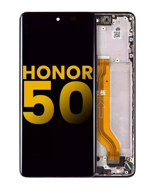 OLED displej s rámečkem pro Honor 50 (repasovaný) (Midnight Black)