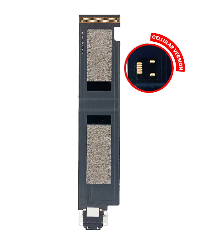 Flex kabel nabíjecího konektoru pro iPad Pro 12.9" 1. gen. (2015) (verze Cellular) (vesmírně šedá)