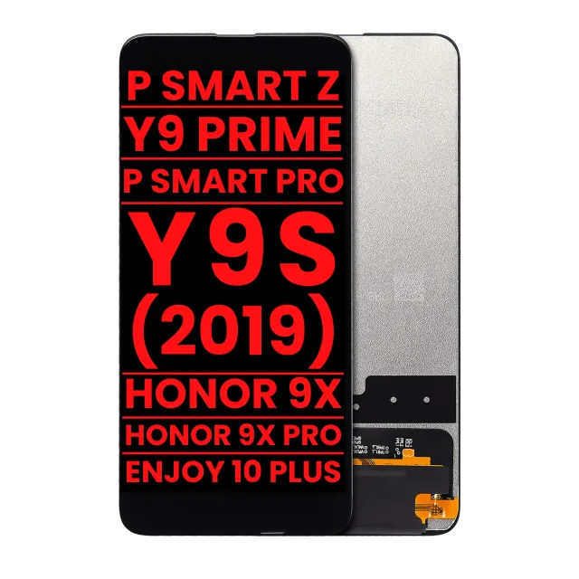 LCD displej bez rámečku pro Huawei P Smart Z (2019) / Y9 Prime (2019) / P Smart Pro (2019) / Y9S (2019) / Honor 9X / Honor 9X Pro / Enjoy 10 Plus (Aftermarket Plus) (všechny barvy)