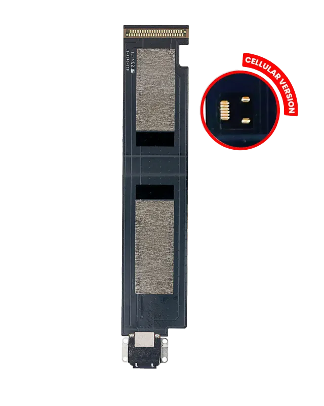 Flex kabel nabíjecího konektoru pro iPad Pro 12.9" 1. gen. (2015) (verze Cellular) (stříbrná / zlatá)