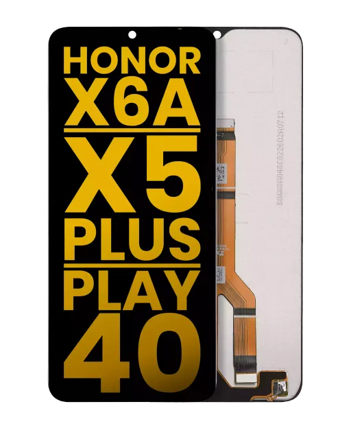LCD displej bez rámečku pro Honor X6A / X5 Plus / Play 40 / X5b / X5b Plus (repasovaný) (všechny barvy)