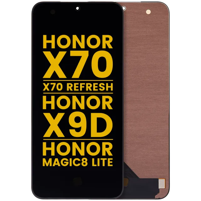 OLED displej bez rámečku pro Honor X70 / X70 Refresh / Honor X9D / Honor Magic8 Lite (repasovaný) (všechny barvy)