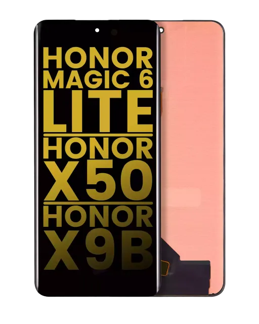 OLED displej bez rámečku pro Honor Magic6 Lite / X50 / X50 Pro / X50 GT / X9b (repasovaný) (všechny barvy)