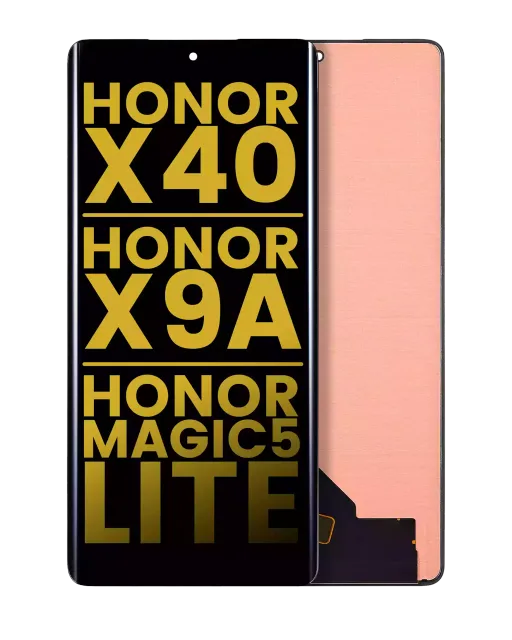 OLED displej bez rámečku pro Honor X40 / Honor X9A / Honor Magic5 Lite (repasovaný) (všechny barvy)