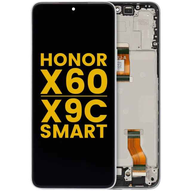 LCD displej s rámečkem pro Honor X60 / X9c Smart (repasovaný) (zelená)