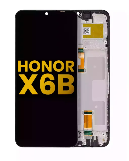 LCD displej s rámečkem pro Honor X6B (repasovaný) (všechny barvy)