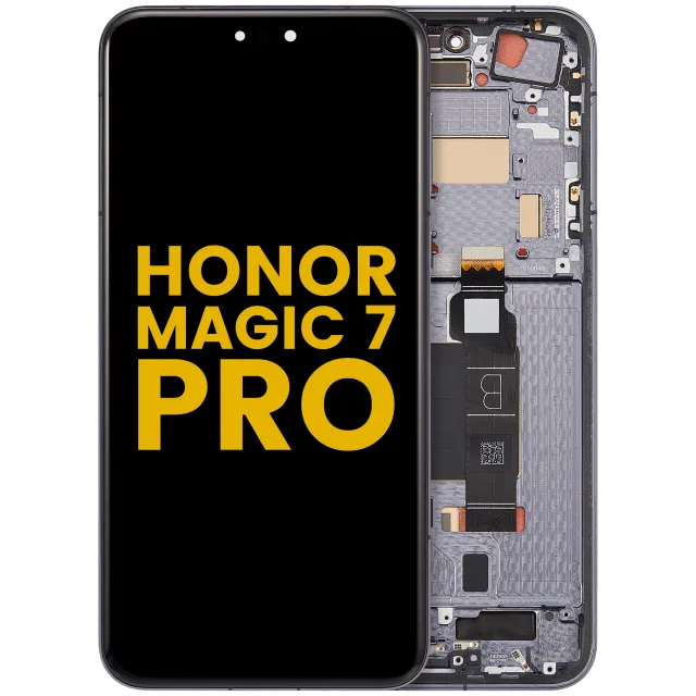 OLED displej s rámečkem pro Honor Magic 7 Pro (repasovaný) (černá)