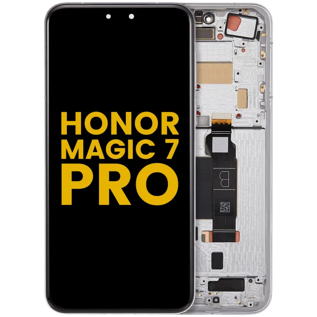 OLED displej s rámečkem pro Honor Magic 7 Pro (repasovaný) (bílá)