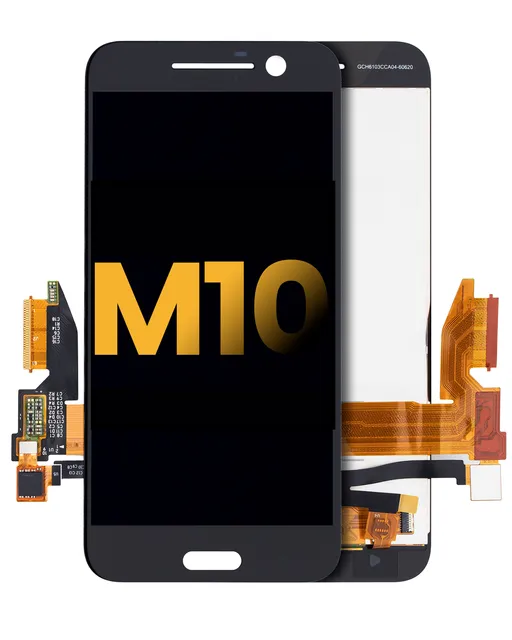 LCD displej bez rámečku pro HTC M10 (repasovaný) (černá)