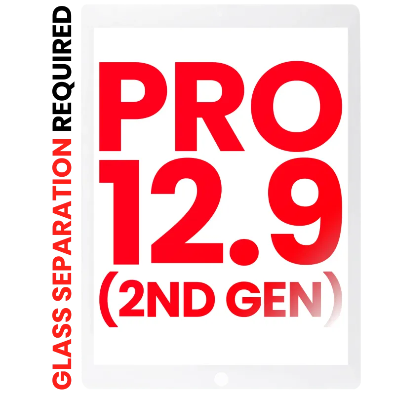 Dotyková vrstva (digitizér) pro iPad Pro 12.9" 2. gen. (2017) (nutné oddělení skla) (Aftermarket Plus) (bílá)