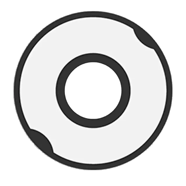 Sklíčko zadní kamery pro HTC M8 (malý)