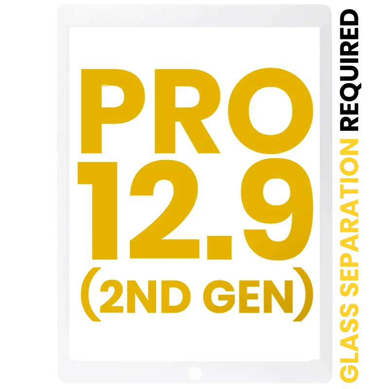 Dotyková vrstva (digitizér) pro iPad Pro 12.9" 2. gen. (2017) (předinstalovaná OCA, nutné oddělení skla) (Premium) (bílá)