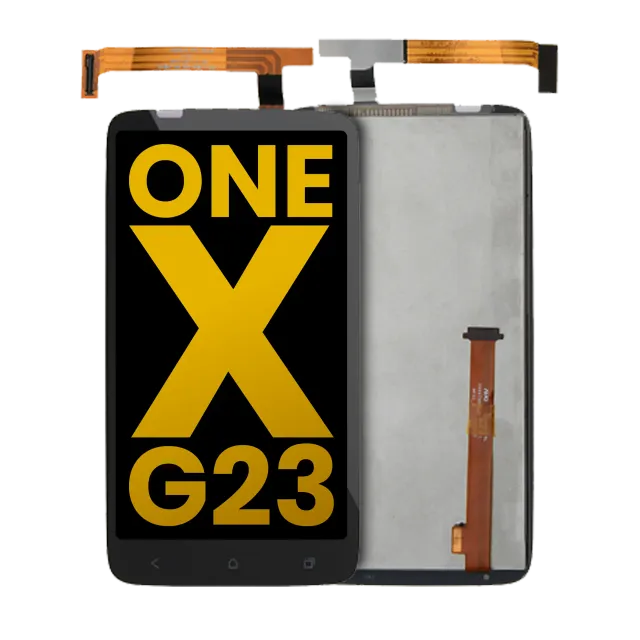 LCD displej bez rámečku pro HTC ONE X G23 (černá)
