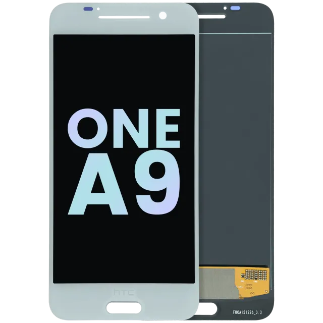 LCD displej bez rámečku pro HTC One A9 (Genuine) (bílá)