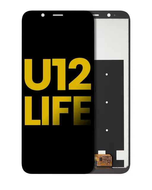LCD displej bez rámečku pro HTC U12 Life (repasovaný) (černá)