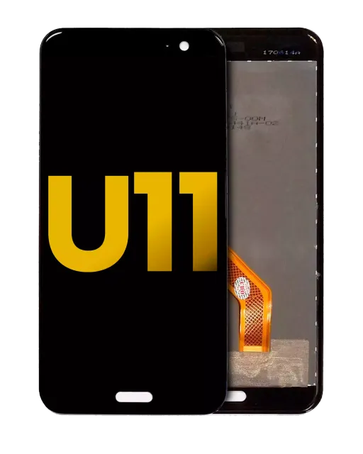 LCD displej bez rámečku pro HTC U11 (repasovaný) (černá)