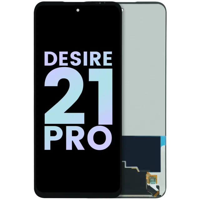 LCD displej bez rámečku pro HTC Desire 21 Pro (originál OEM) (černá)
