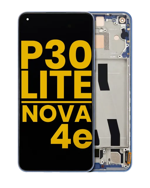 LCD displej s rámečkem pro Huawei P30 Lite / Nova 4e (repasovaný) (4GB RAM) (Peacock Blue)