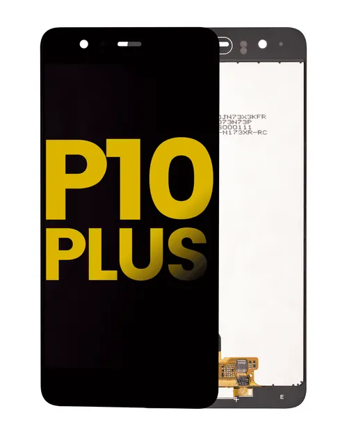 LCD displej bez rám & předinstalovaný Home tlačítko pro Huawei P10 Plus (repasovaný) (černá)