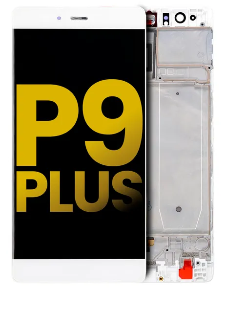 LCD displej s rámečkem pro Huawei P9 Plus (repasovaný) (Ceramic White)