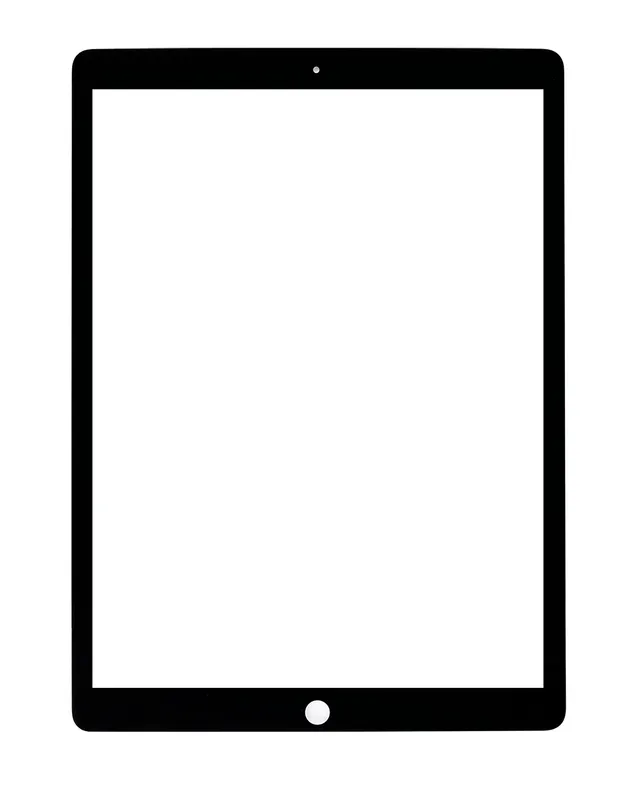 Samotné přední sklo pro iPad Pro 12.9" 2. gen. (2017) (černá) (nutné oddělení skla)
