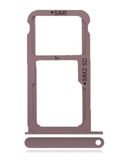 SIM šuplík pro Huawei P9 (růžově zlatá / červená)