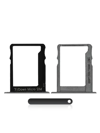 Sim karta + SD karta šuplík pro Huawei P8 Lite (černá)