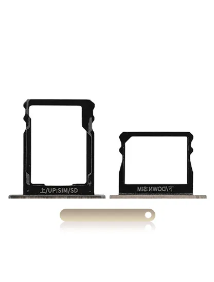 Sim karta + SD karta šuplík pro Huawei P8 (Prestige Gold)