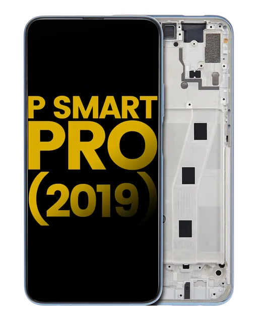 LCD displej s rámečkem pro Huawei P Smart Pro (2019) (repasovaný) (Breathing Crystal)