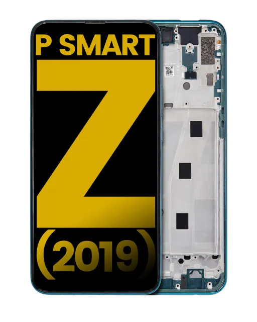 LCD displej s rámečkem pro Huawei P Smart Z (2019) (repasovaný) (Emerald Green)