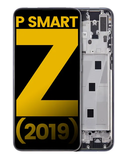 LCD displej s rámečkem pro Huawei P Smart Z (2019) (repasovaný) (Midnight Black)