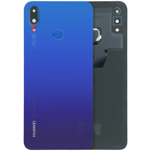 Zadní kryt pro Huawei P Smart Plus (2018) (originál OEM) (fialová)