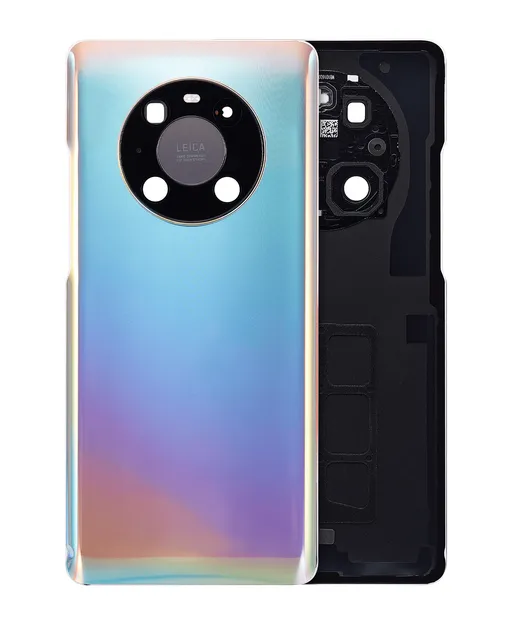 Zadní sklo se sklíčkem kamery pro Huawei Mate 40 Pro (Mystic Silver)