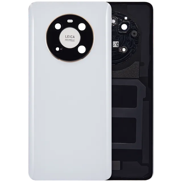Zadní sklo se sklíčkem kamery pro Huawei Mate 40 (bílá)