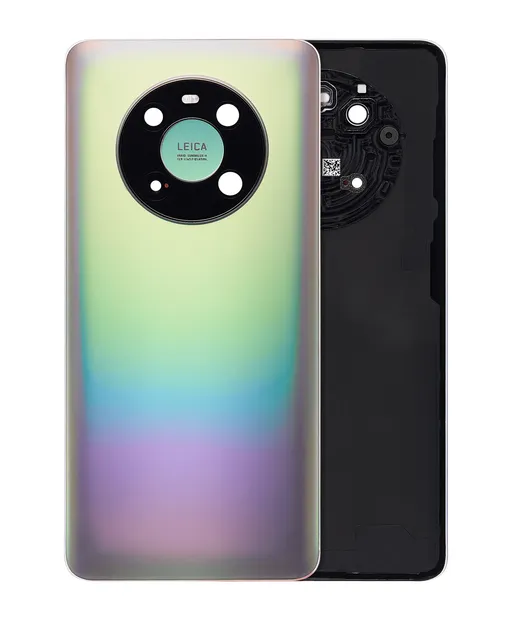Zadní sklo se sklíčkem kamery pro Huawei Mate 40 (stříbrná)
