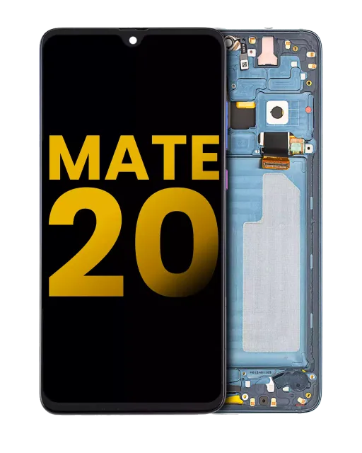 LCD displej s rámečkem pro Huawei Mate 20 (repasovaný) (Midnight Blue)