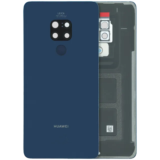Zadní sklo pro Huawei Mate 20 (2018) (Genuine) (modrá)