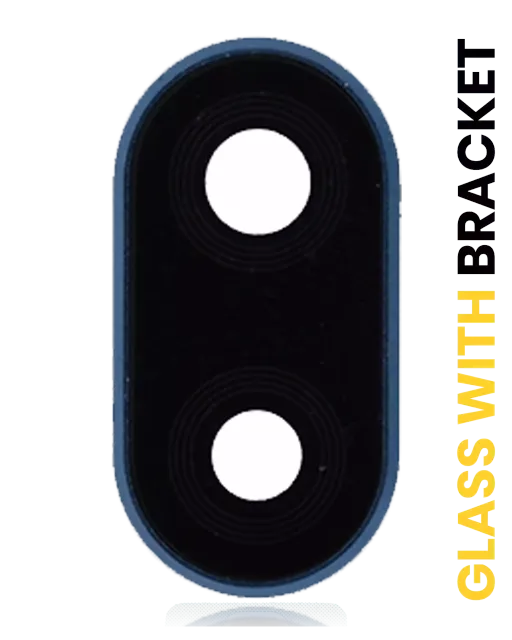 Sklíčko zadní kamery s držákem pro Huawei Mate 10 Lite (modrá)