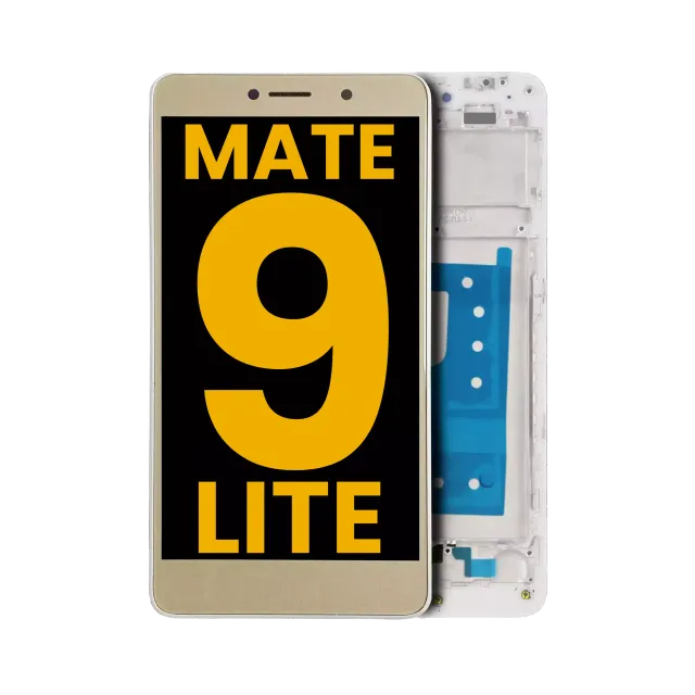 LCD displej s rámečkem pro Huawei Mate 9 Lite (repasovaný) (zlatá)