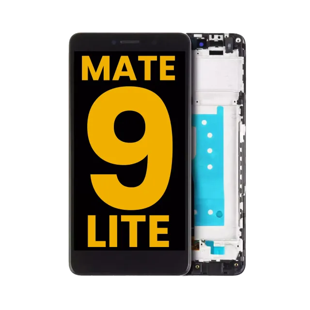 LCD displej s rámečkem pro Huawei Mate 9 Lite (repasovaný) (černá)