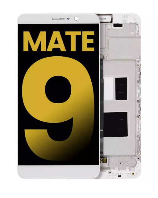 LCD displej s rámečkem pro Huawei Mate 9 (repasovaný) (bílá)
