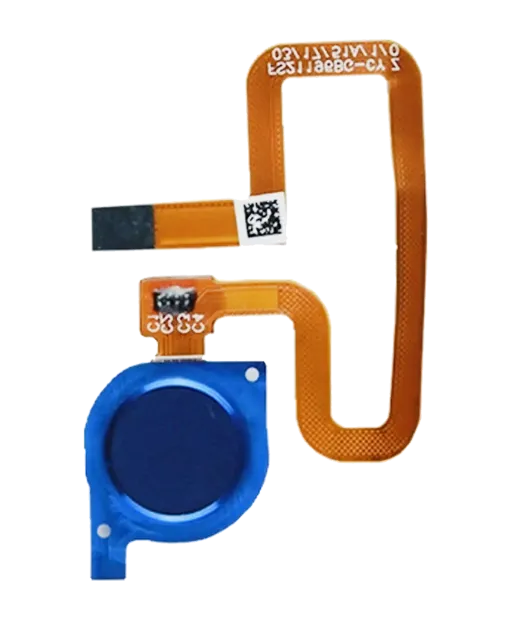 Otisků prstů čtečka s flex kabelem pro Huawei Y7 Pro (2018) (modrá)